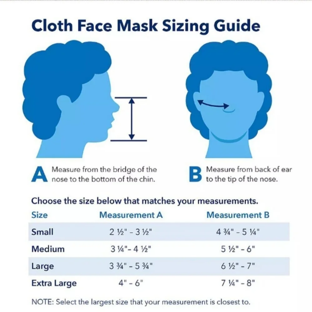 NEW Disney Parks - Christmas Santa Mickey Face Mask Size Large